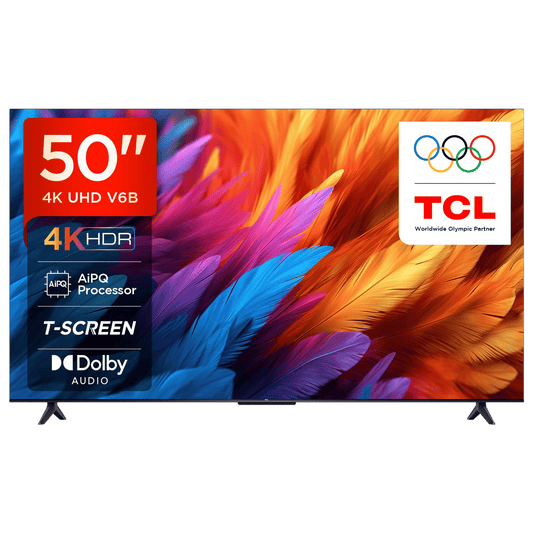 TCL V6B 127 cm (50 inch) 4K Ultra HD LED Google TV with Dynamic Colour Enhancement