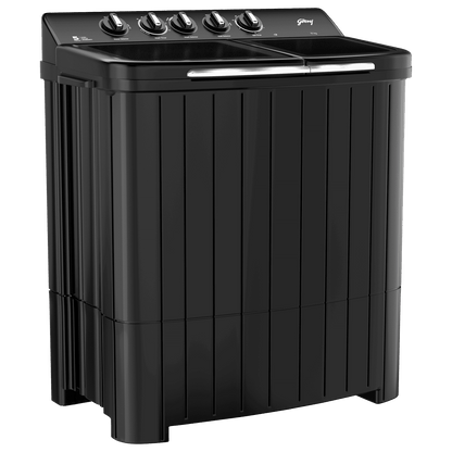 Godrej 10 kg 5 Star Semi Automatic Washing Machine with Aqua Power Pulsator (Edge Rio, WS EDGE RIO 100 5.0 TB3 SLGR, Slate Grey)