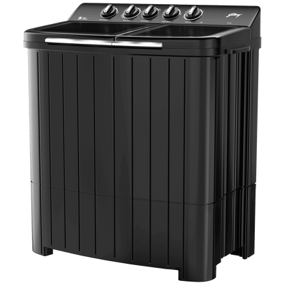 Godrej 10 kg 5 Star Semi Automatic Washing Machine with Aqua Power Pulsator (Edge Rio, WS EDGE RIO 100 5.0 TB3 SLGR, Slate Grey)