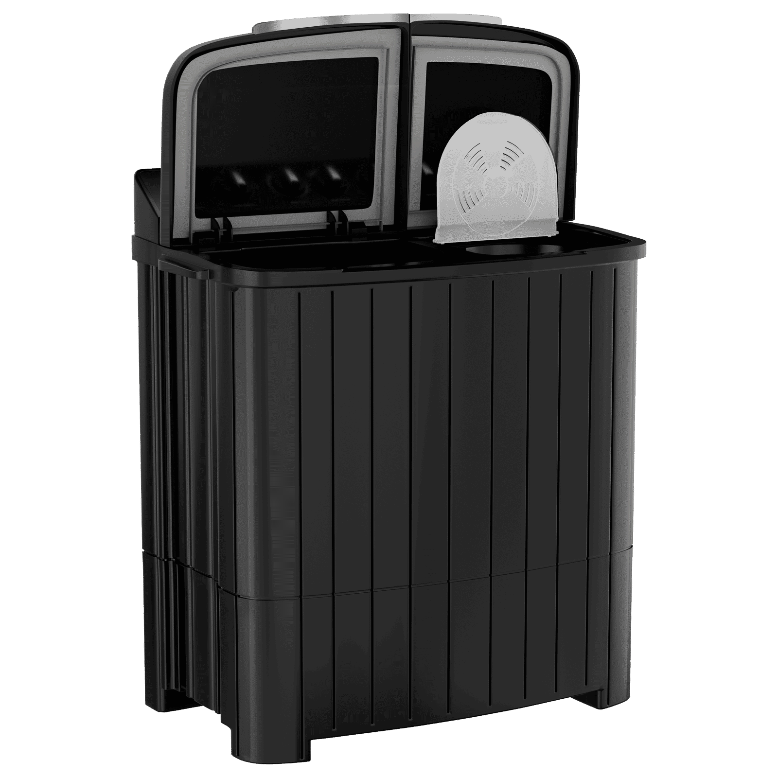 Godrej 10 kg 5 Star Semi Automatic Washing Machine with Aqua Power Pulsator (Edge Rio, WS EDGE RIO 100 5.0 TB3 SLGR, Slate Grey)