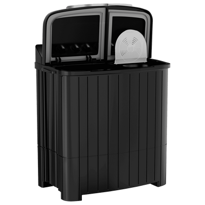 Godrej 10 kg 5 Star Semi Automatic Washing Machine with Aqua Power Pulsator (Edge Rio, WS EDGE RIO 100 5.0 TB3 SLGR, Slate Grey)