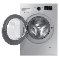 SAMSUNG 7 kg 5 Star Fully Automatic Front Load Washing Machine (WW70R20GLSS/TL, DIT Motor, Silver)
