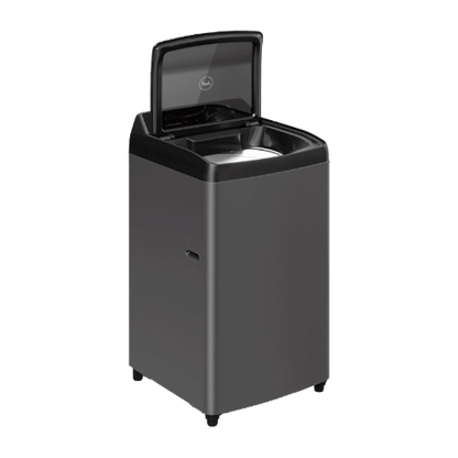 Godrej 8 kg 5 Star Fully Automatic Top Load Washing Machine (Velvet, WTEON VLVT 80 5.0 FDTS MTBK, Built In Heater, Metallic Black)