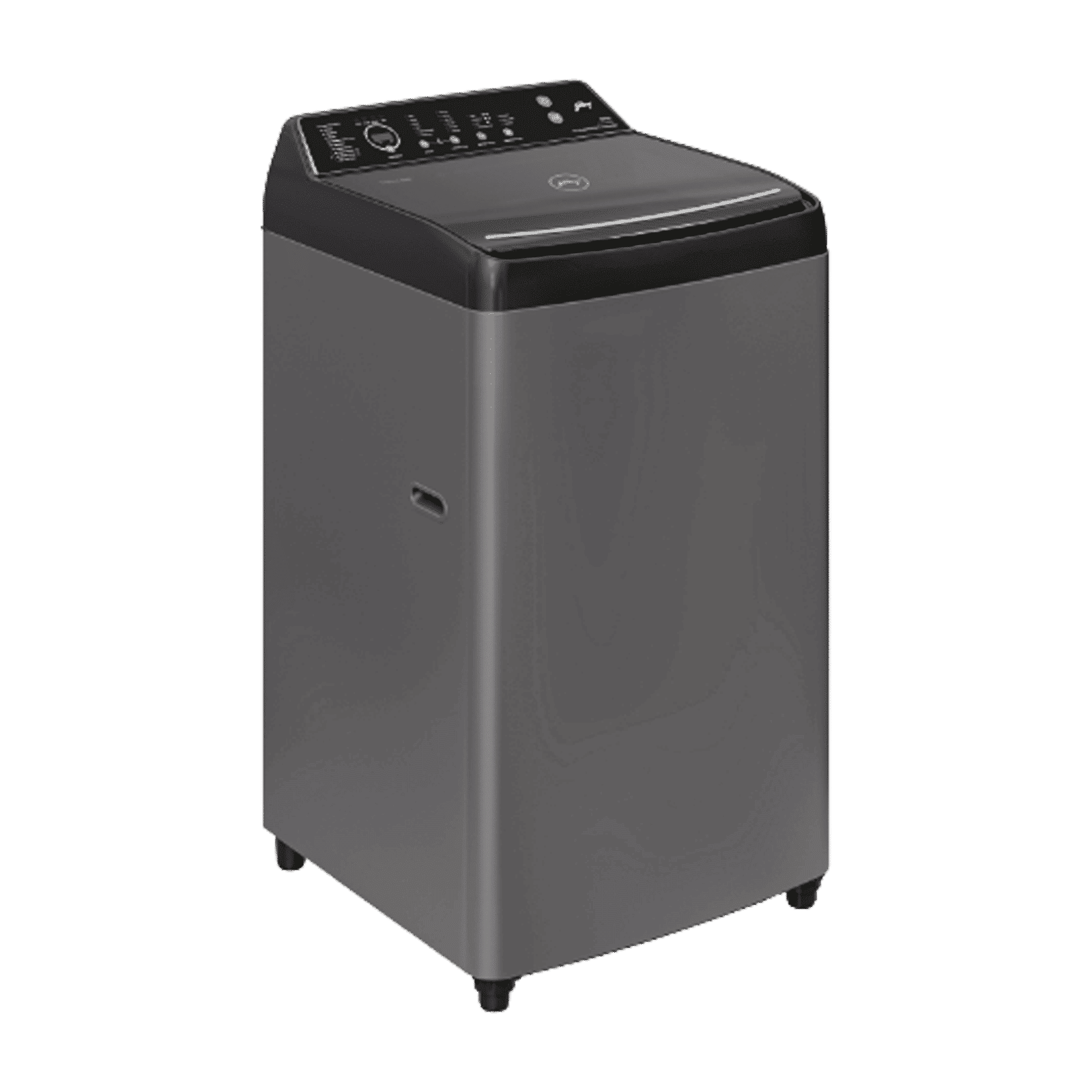 Godrej 8 kg 5 Star Fully Automatic Top Load Washing Machine (Velvet, WTEON VLVT 80 5.0 FDTS MTBK, Built In Heater, Metallic Black)