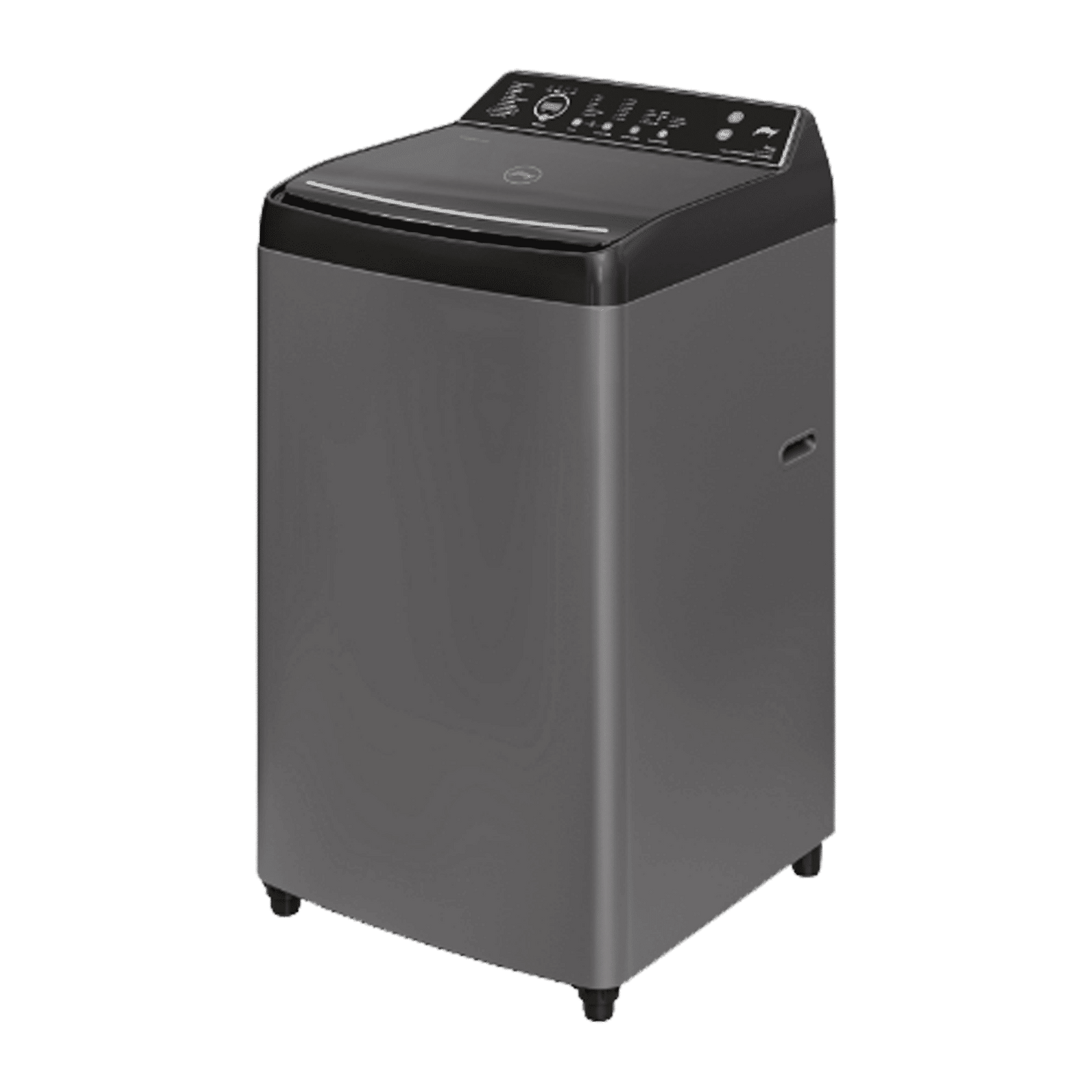 Godrej 8 kg 5 Star Fully Automatic Top Load Washing Machine (Velvet, WTEON VLVT 80 5.0 FDTS MTBK, Built In Heater, Metallic Black)