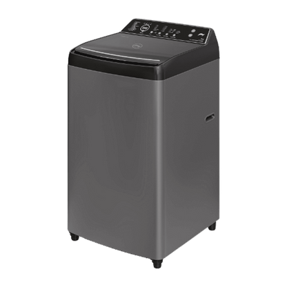 Godrej 8 kg 5 Star Fully Automatic Top Load Washing Machine (Velvet, WTEON VLVT 80 5.0 FDTS MTBK, Built In Heater, Metallic Black)