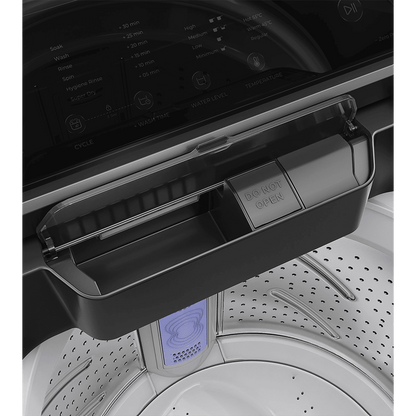 Godrej 8 kg 5 Star Fully Automatic Top Load Washing Machine (Velvet, WTEON VLVT 80 5.0 FDTS MTBK, Built In Heater, Metallic Black)