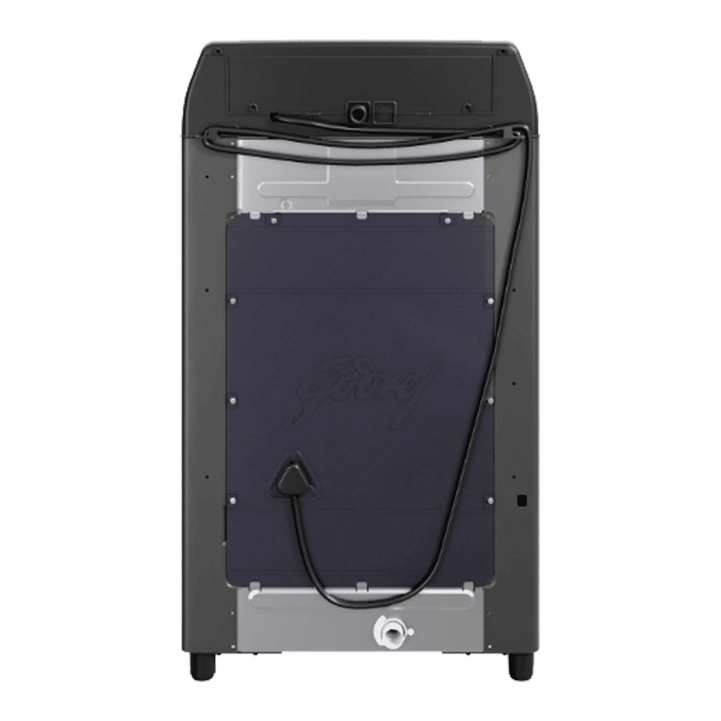 Godrej 8 kg 5 Star Fully Automatic Top Load Washing Machine (Velvet, WTEON VLVT 80 5.0 FDTS MTBK, Built In Heater, Metallic Black)