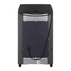 Godrej 8 kg 5 Star Fully Automatic Top Load Washing Machine (Velvet, WTEON VLVT 80 5.0 FDTS MTBK, Built In Heater, Metallic Black)