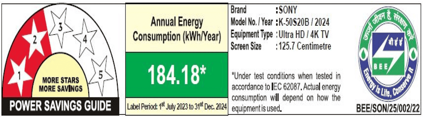 SONY BRAVIA 2 127 cm (50 inch) 4K Ultra HD LCD Smart Android TV with Auto Low Latency Mode (2024 Model)