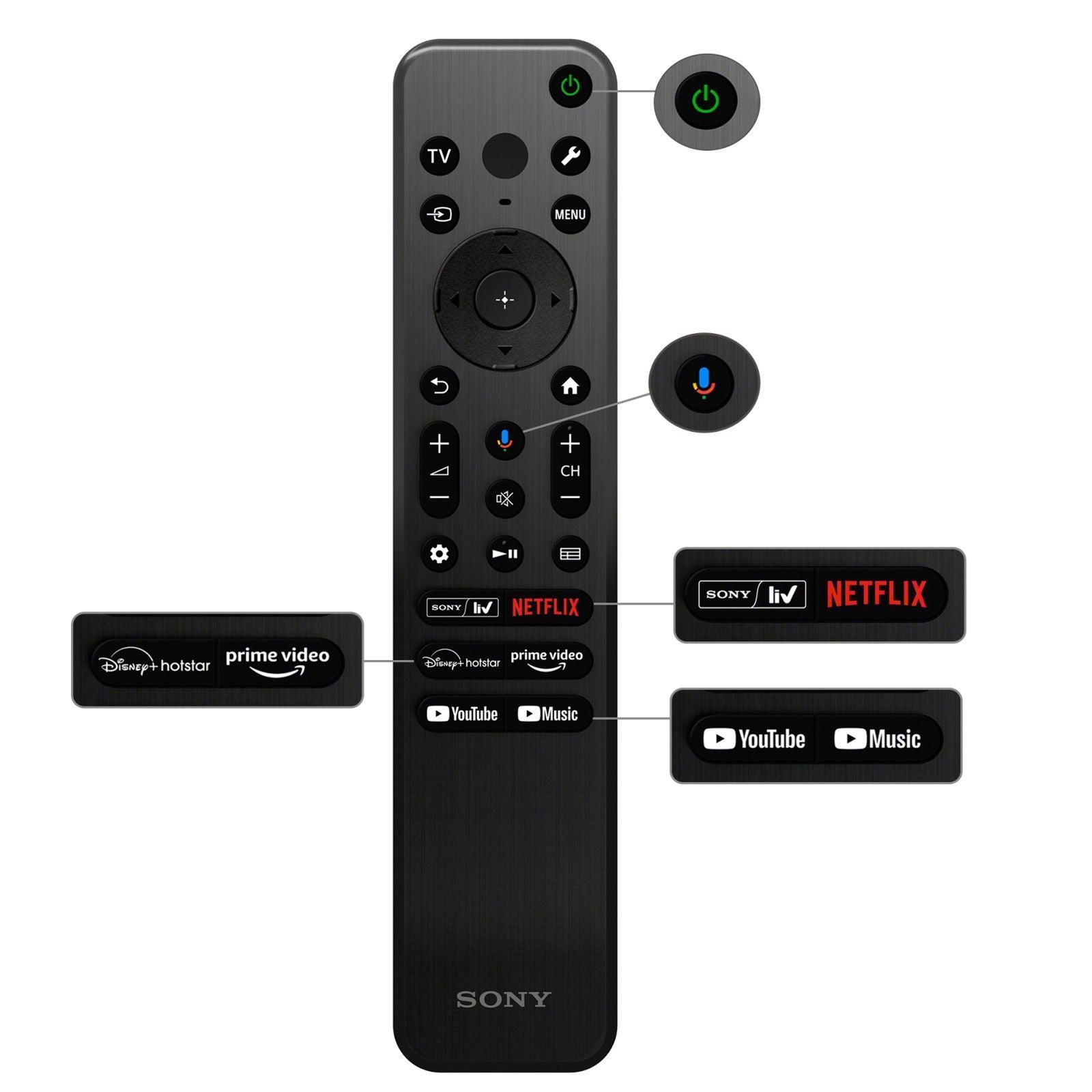 SONY BRAVIA 2 127 cm (50 inch) 4K Ultra HD LCD Smart Android TV with Auto Low Latency Mode (2024 Model)