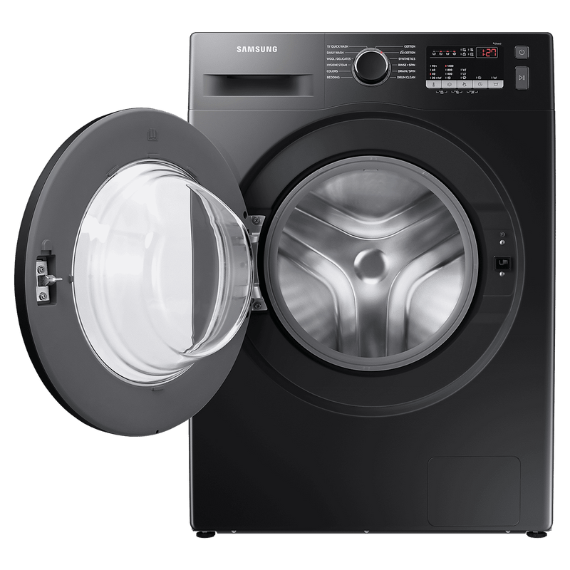 SAMSUNG 9 kg 5 Star Inverter Fully Automatic Front Load Washing Machine (WW90T4040CB1TL, Digital Inverter Motor, Black)
