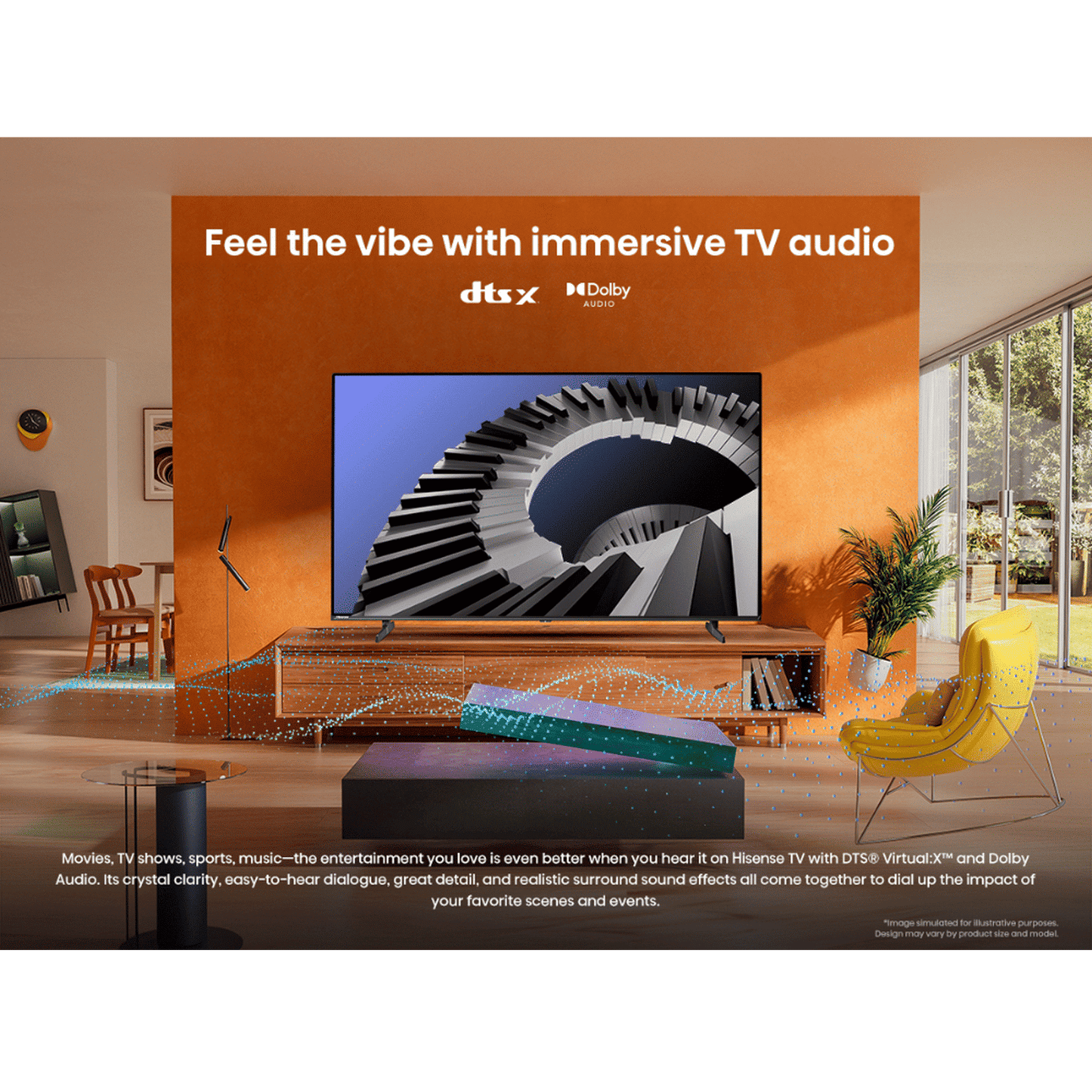 Hisense A65N 139.7 cm (55 inch) LED 4K Ultra HD Google TV with Dolby Vision & Dolby Digital (2024 model)