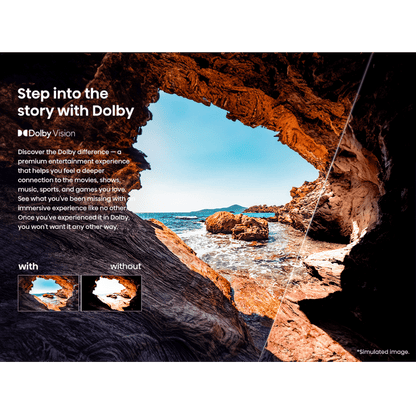 Hisense A65N 139.7 cm (55 inch) LED 4K Ultra HD Google TV with Dolby Vision & Dolby Digital (2024 model)