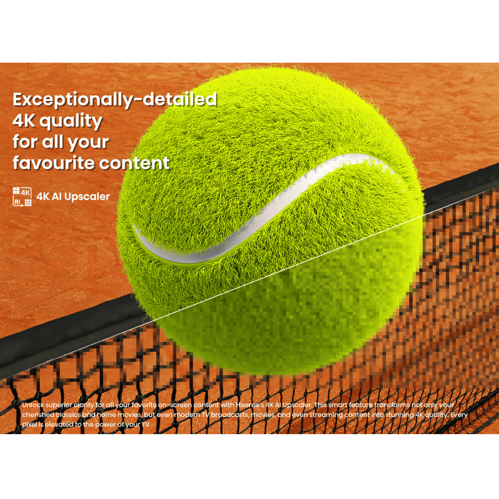 Hisense A65N 139.7 cm (55 inch) LED 4K Ultra HD Google TV with Dolby Vision & Dolby Digital (2024 model)