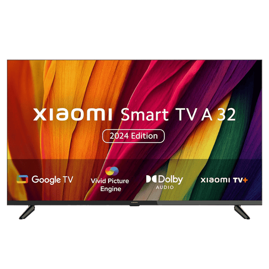 Xiaomi A Series 80 cm (32 inch) HD Ready LED Smart Google TV with Voice Assistant (2024 model)