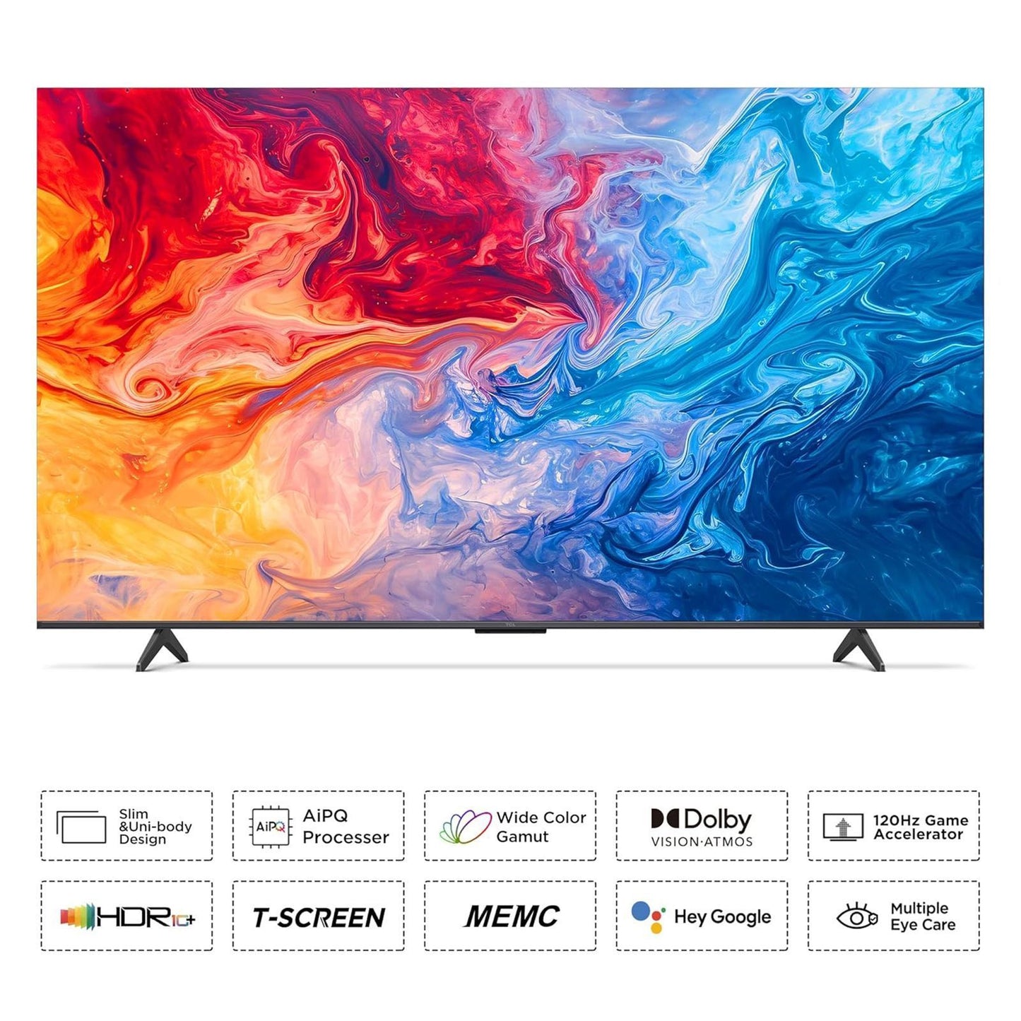TCL P71B Pro 165.1 cm (65 inch) QLED 4K Ultra HD Google TV with AiPQ Processor