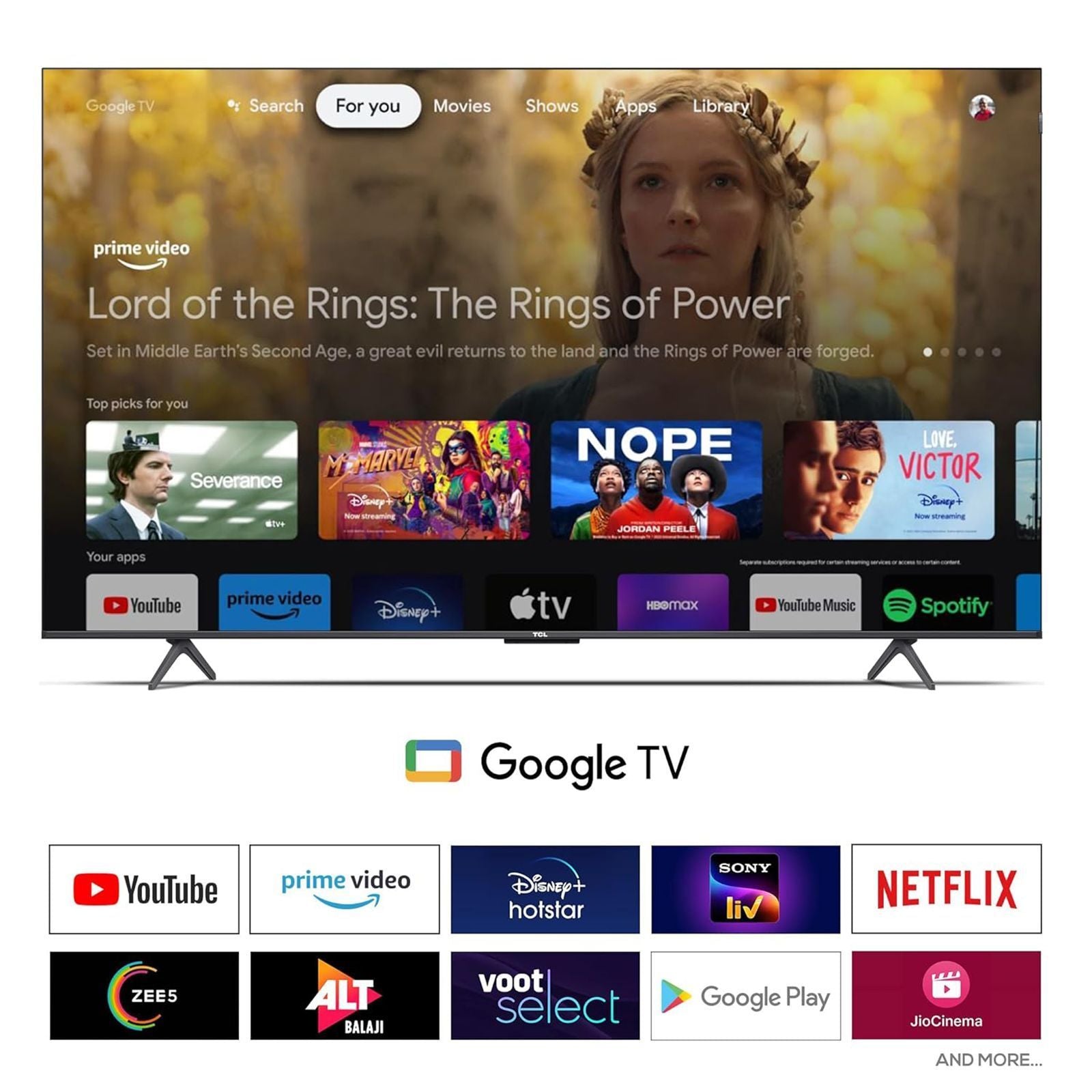 TCL P71B Pro 165.1 cm (65 inch) QLED 4K Ultra HD Google TV with AiPQ Processor