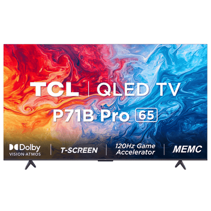 TCL P71B Pro 165.1 cm (65 inch) QLED 4K Ultra HD Google TV with AiPQ Processor