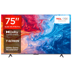TCL P71B Pro 190.5 cm (75 inch) QLED 4K Ultra HD Smart Google TV with Dolby Vision and Dolby Atmos (2024 model)