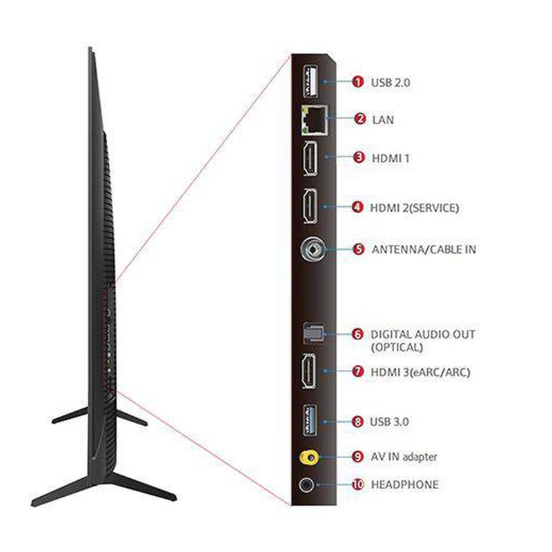 TCL P71B Pro 190.5 cm (75 inch) QLED 4K Ultra HD Smart Google TV with Dolby Vision and Dolby Atmos (2024 model)