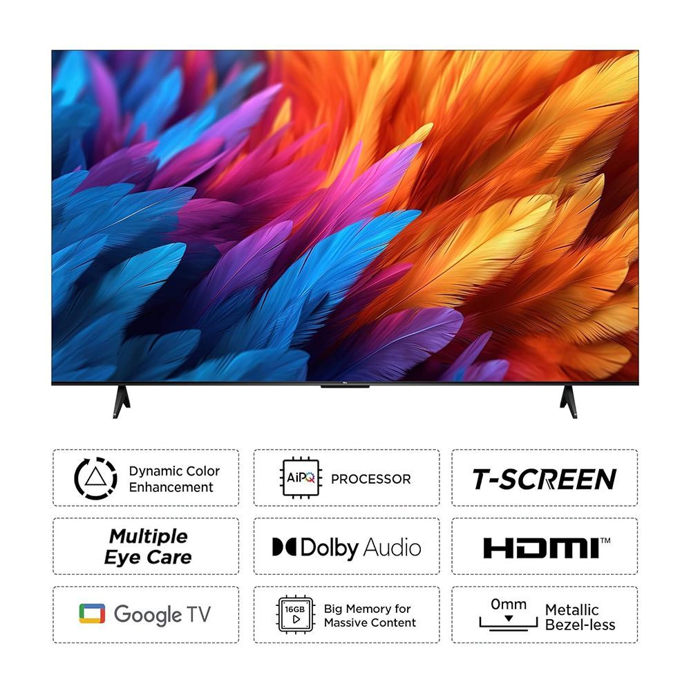 TCL V6B 190.5 cm (75 inch) 4K Ultra HD LED Smart Google TV with Dolby Audio( 2024 Model)