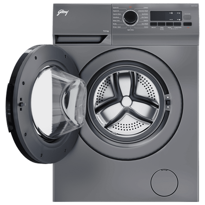 Godrej 7 kg 5 Star Fully Automatic Front Load Washing Machine (Argon, WFEON ARG 7014 FEBDT SLSR, In-built Heater, Silver Stream)
