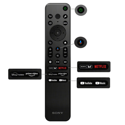 SONY W825 Series 81.28 cm (32 inch) HD Ready LED Smart Android TV with Chromecast Built In (2024 model)