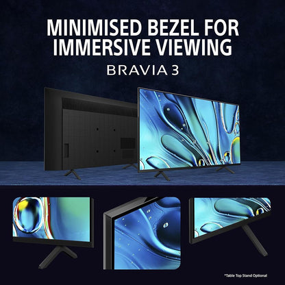 SONY BRAVIA 3 127 cm (50 inch) 4K Ultra HD LCD Smart Android TV with Auto Low Latency Mode (2024 Model)