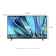 SONY BRAVIA 3 139.7 cm (55 inch) 4K Ultra HD LCD Smart Android TV with Auto Low Latency Mode (2024 Model)