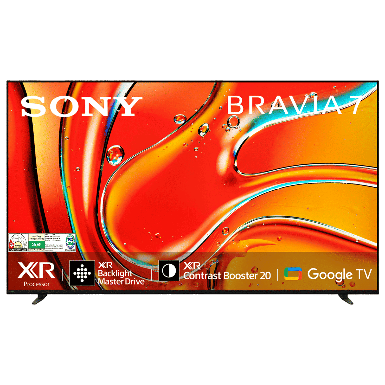 SONY BRAVIA 7 139.7 cm (55 inch) Mini LED 4K Ultra HD Smart Android TV with Dolby Vision & Dolby Atmos (2024 model)