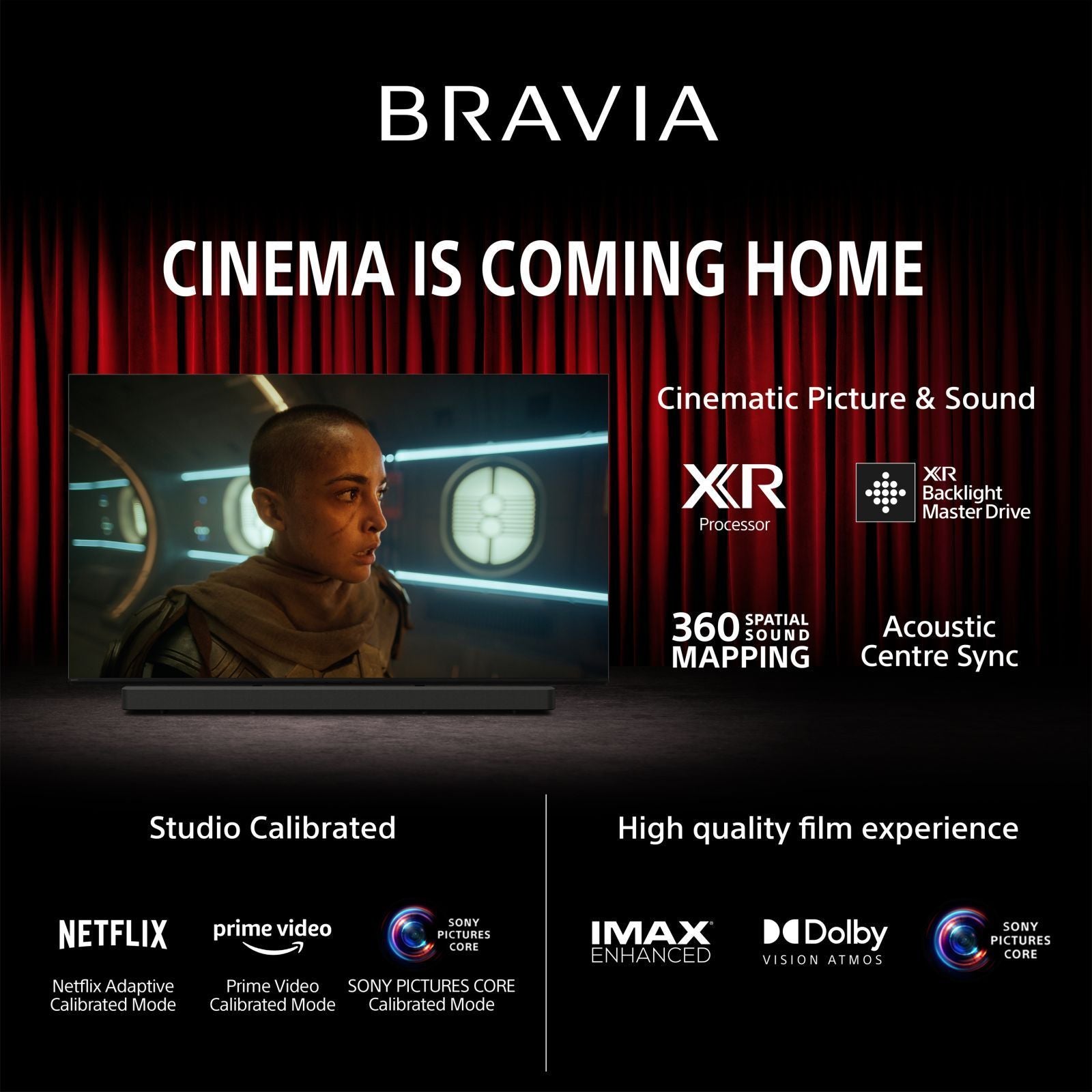 SONY BRAVIA 7 139.7 cm (55 inch) Mini LED 4K Ultra HD Smart Android TV with Dolby Vision & Dolby Atmos (2024 model)