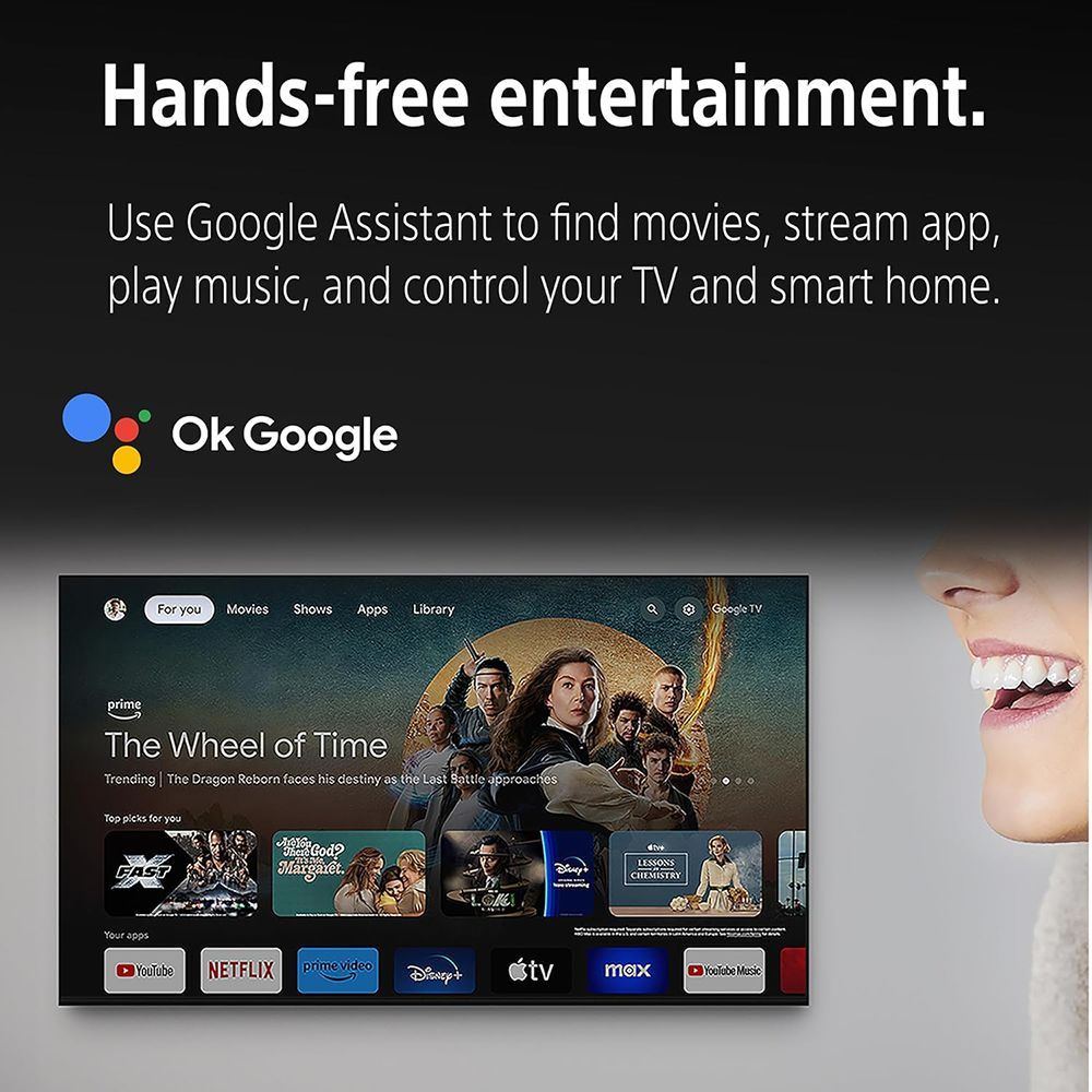 SONY BRAVIA 7 139.7 cm (55 inch) Mini LED 4K Ultra HD Smart Android TV with Dolby Vision & Dolby Atmos (2024 model)