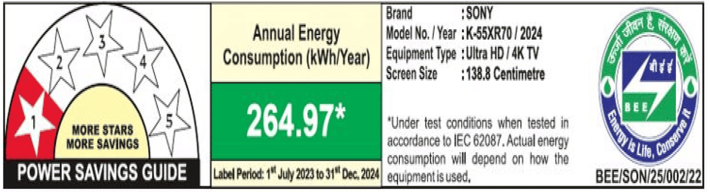 SONY BRAVIA 7 139.7 cm (55 inch) Mini LED 4K Ultra HD Smart Android TV with Dolby Vision & Dolby Atmos (2024 model)