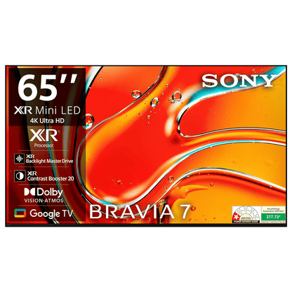 SONY BRAVIA 7 165.1 cm (65 inch) LCD 4K Ultra HD Smart Android TV with Live Colour Technology (2024 model)