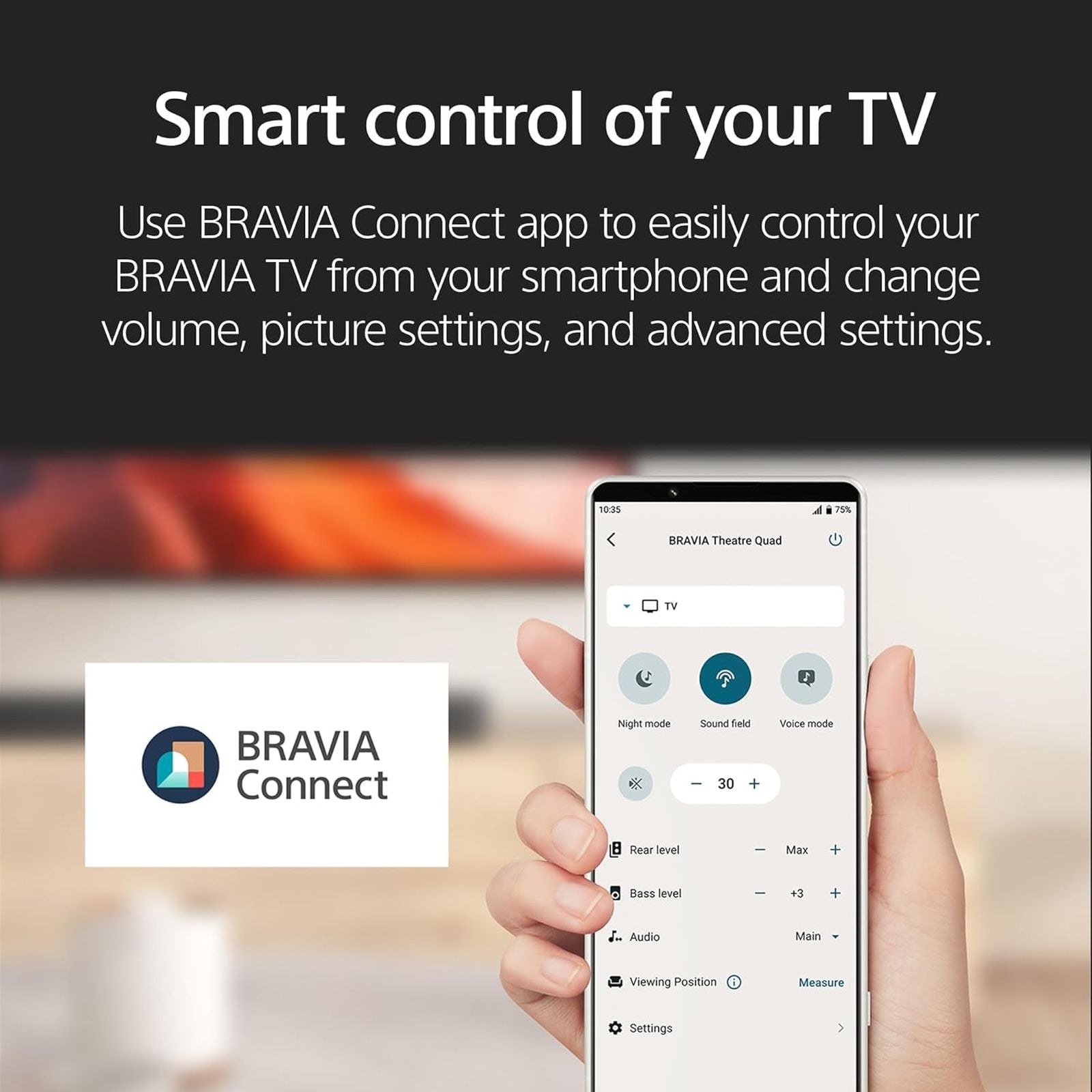 SONY BRAVIA 7 165.1 cm (65 inch) LCD 4K Ultra HD Smart Android TV with Live Colour Technology (2024 model)