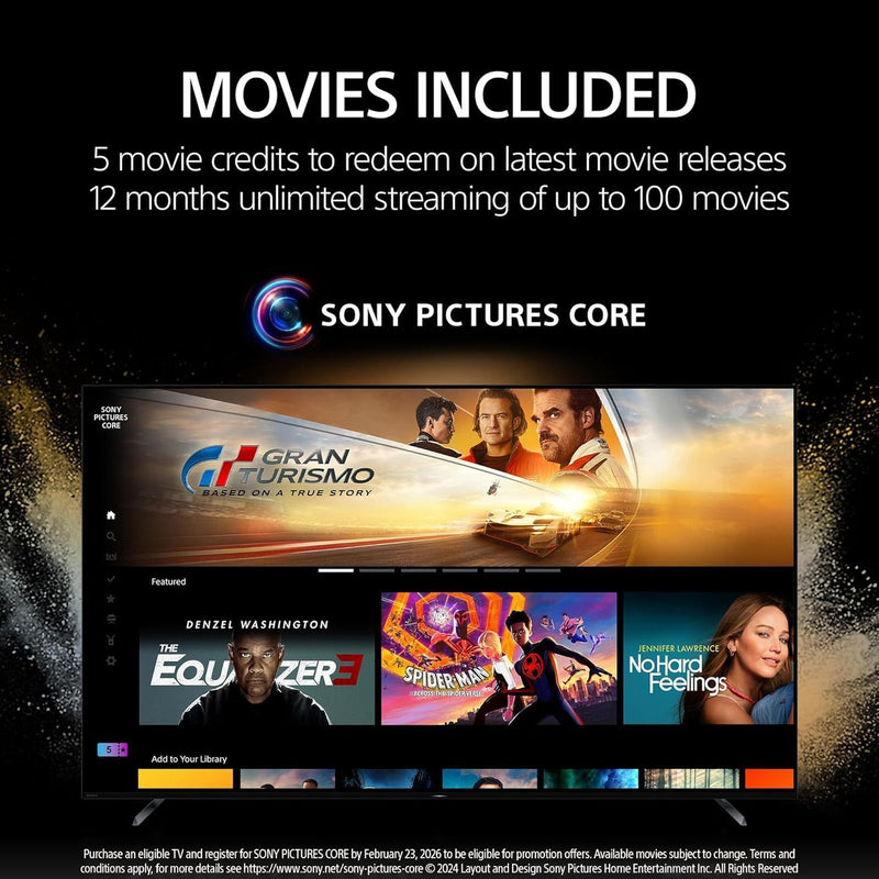 SONY BRAVIA 7 165.1 cm (65 inch) LCD 4K Ultra HD Smart Android TV with Live Colour Technology (2024 model)