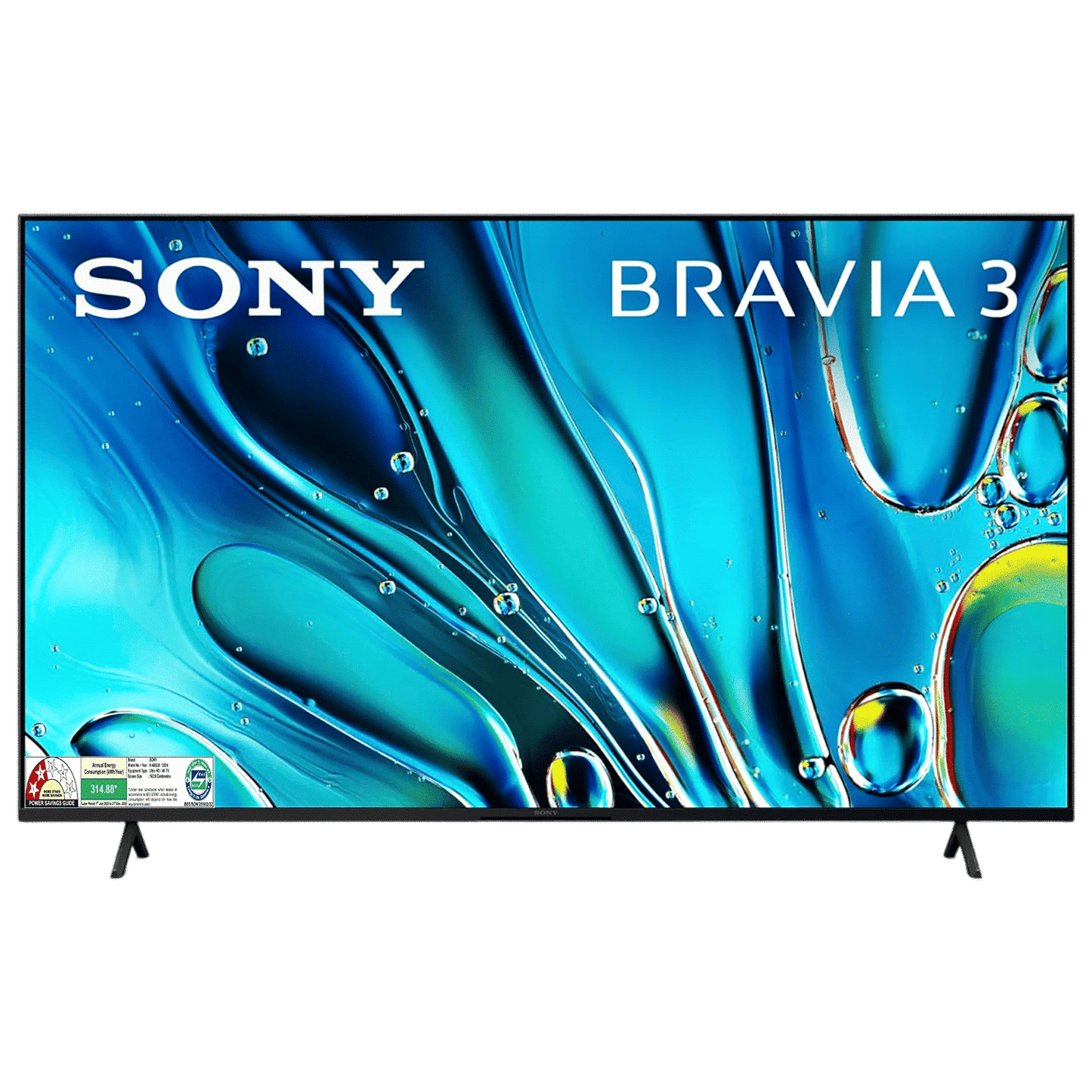 SONY BRAVIA 3 165.1 cm (65 inch) LCD 4K Ultra HD Smart Android TV with Dolby Vision & Dolby Atmos (2024 model)