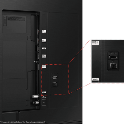SAMSUNG QE1D 139.7 cm (55 inch) QLED 4K Ultra HD Smart Tizen TV with 4K Upscaling (2024 model)