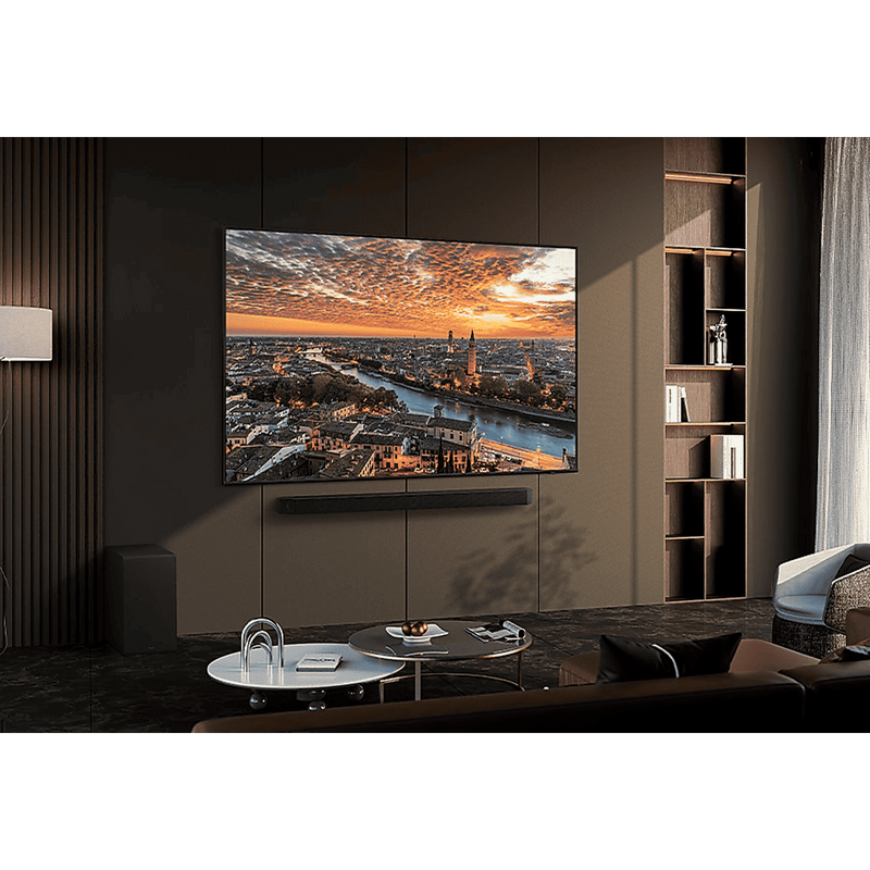 SAMSUNG QE1D 165.1 cm (65 inch) QLED 4K Ultra HD Smart Tizen TV with 4K Upscaling (2024 model)