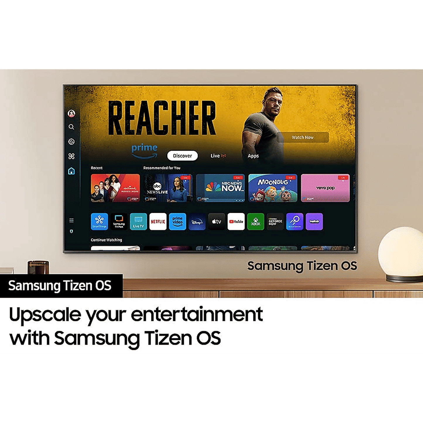 SAMSUNG QE1D 165.1 cm (65 inch) QLED 4K Ultra HD Smart Tizen TV with 4K Upscaling (2024 model)
