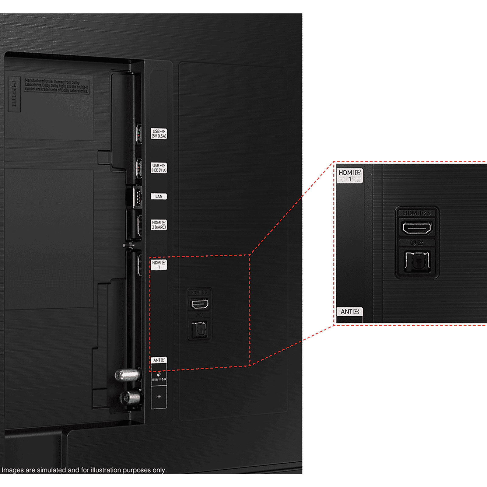 SAMSUNG QE1D 165.1 cm (65 inch) QLED 4K Ultra HD Smart Tizen TV with 4K Upscaling (2024 model)