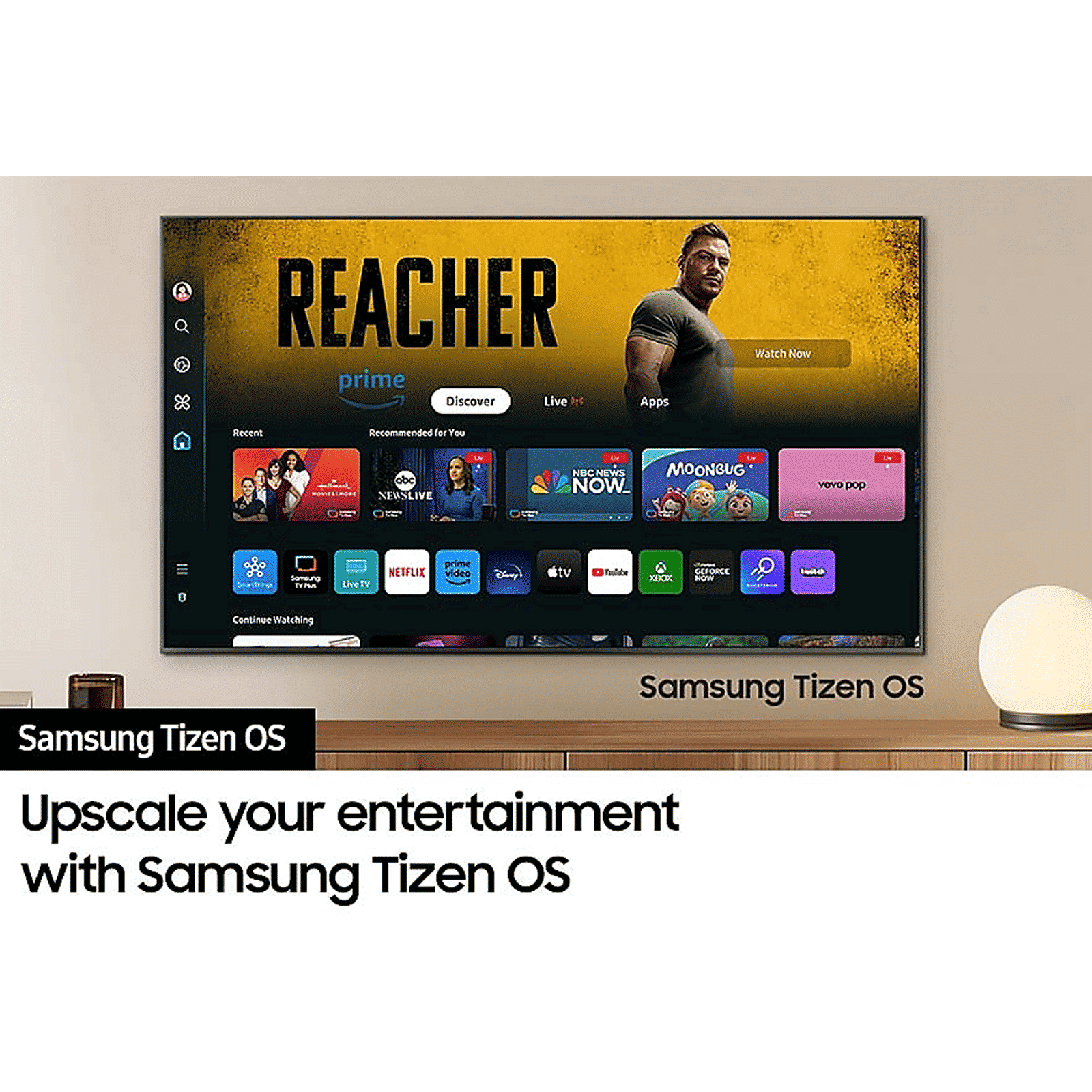 SAMSUNG QE1D 190.5 cm (75 inch) QLED 4K Ultra HD Smart Tizen TV with 4K Upscaling (2024 model)