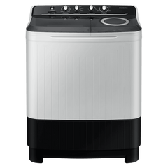 SAMSUNG 9 kg 5 Star Semi Automatic Washing Machine with Hexa Storm Pulsator (WT90C4260GG/TL, Light Grey)