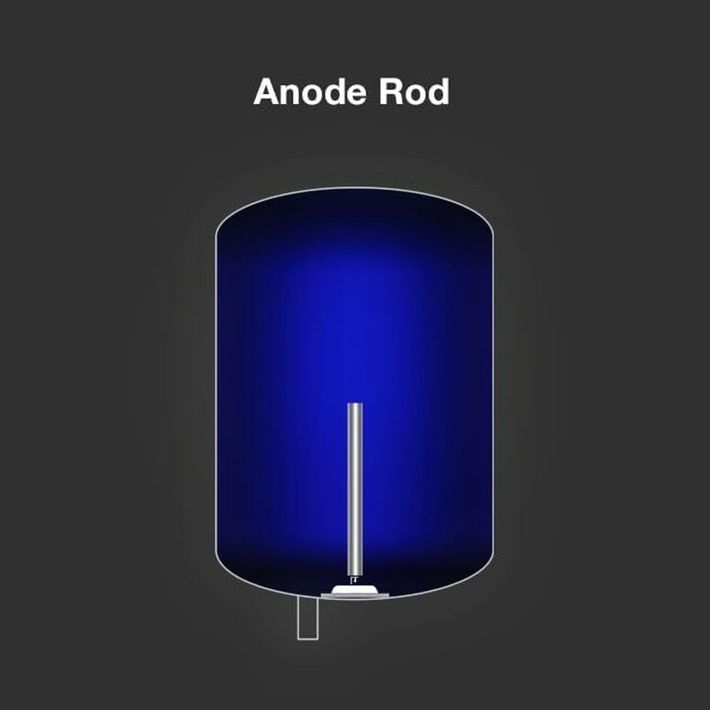 AO Smith Elegance Prime 15 Litre 5 Star Vertical Storage Geyser with Innovative RRID Technology (White Silver)