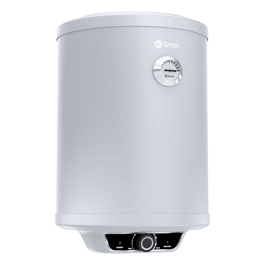 AO Smith Elegance Prime 25 Litre 5 Star Vertical Storage Geyser with Innovative RRID Technology (White)