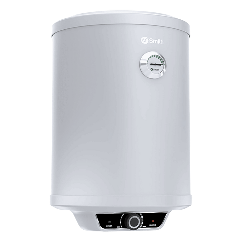 AO Smith Elegance Prime 25 Litre 5 Star Vertical Storage Geyser with Innovative RRID Technology (White)