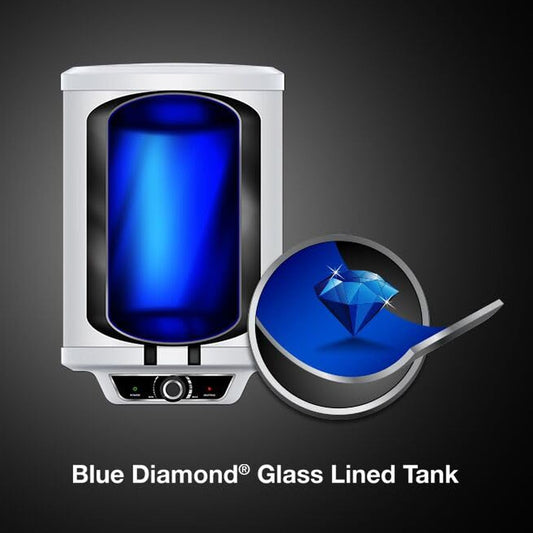 AO Smith Elegance Prime 25 Litre 5 Star Vertical Storage Geyser with Innovative RRID Technology (White)