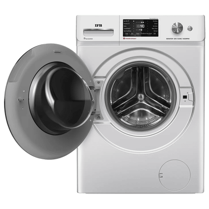 IFB 8 kg 5 Star Wi-Fi Inverter Fully Automatic Front Load Washing Machine (Senator SXN 8014, AI Technology, Rich Silver)