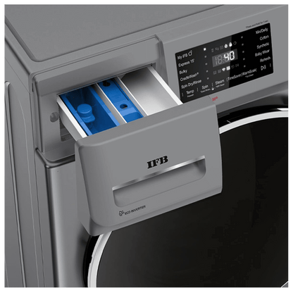 IFB 8 kg 5 Star Wi-Fi Fully Automatic Front Load Washing Machine (Senator MSN 8012K, 3D Wash System, Metallic Silver)